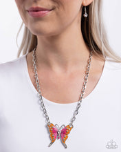 Load image into Gallery viewer, Soft Landing - Orange Necklace
