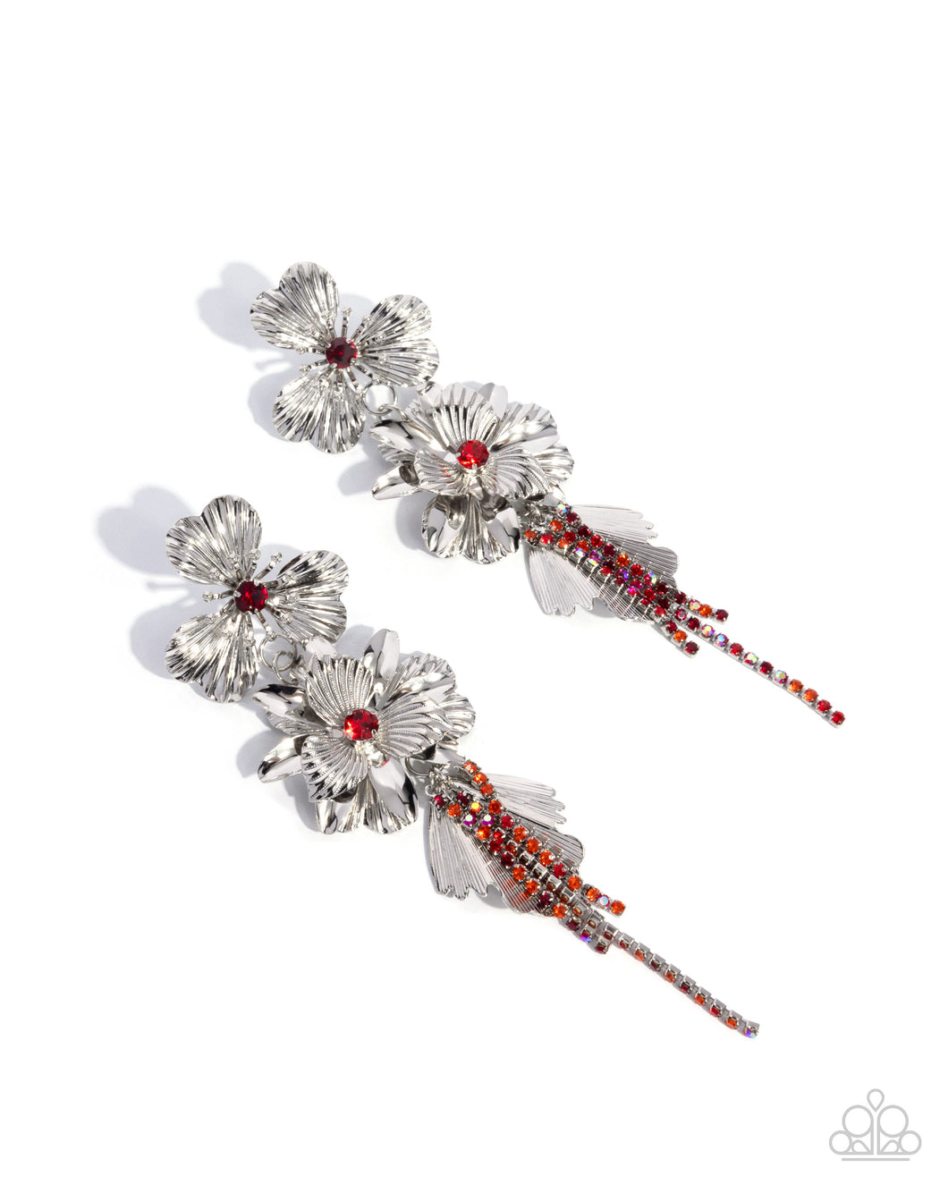 Classical Cadenza - Red Earring