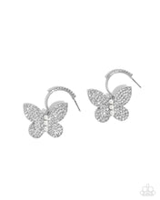 Load image into Gallery viewer, Butterfly Boundary - White Earring
