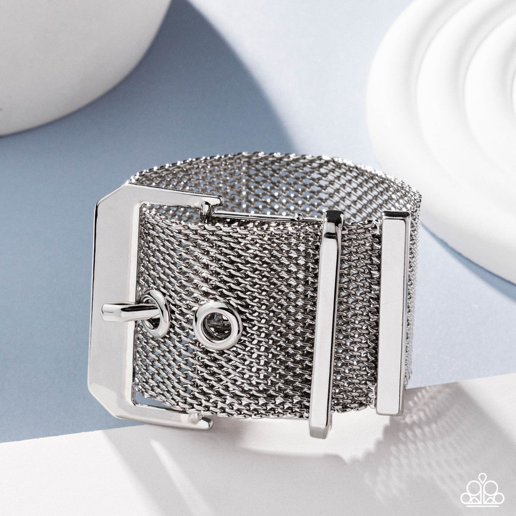 Defiant Display - Silver Bracelet