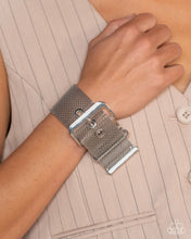 Load image into Gallery viewer, Defiant Display - Silver Bracelet
