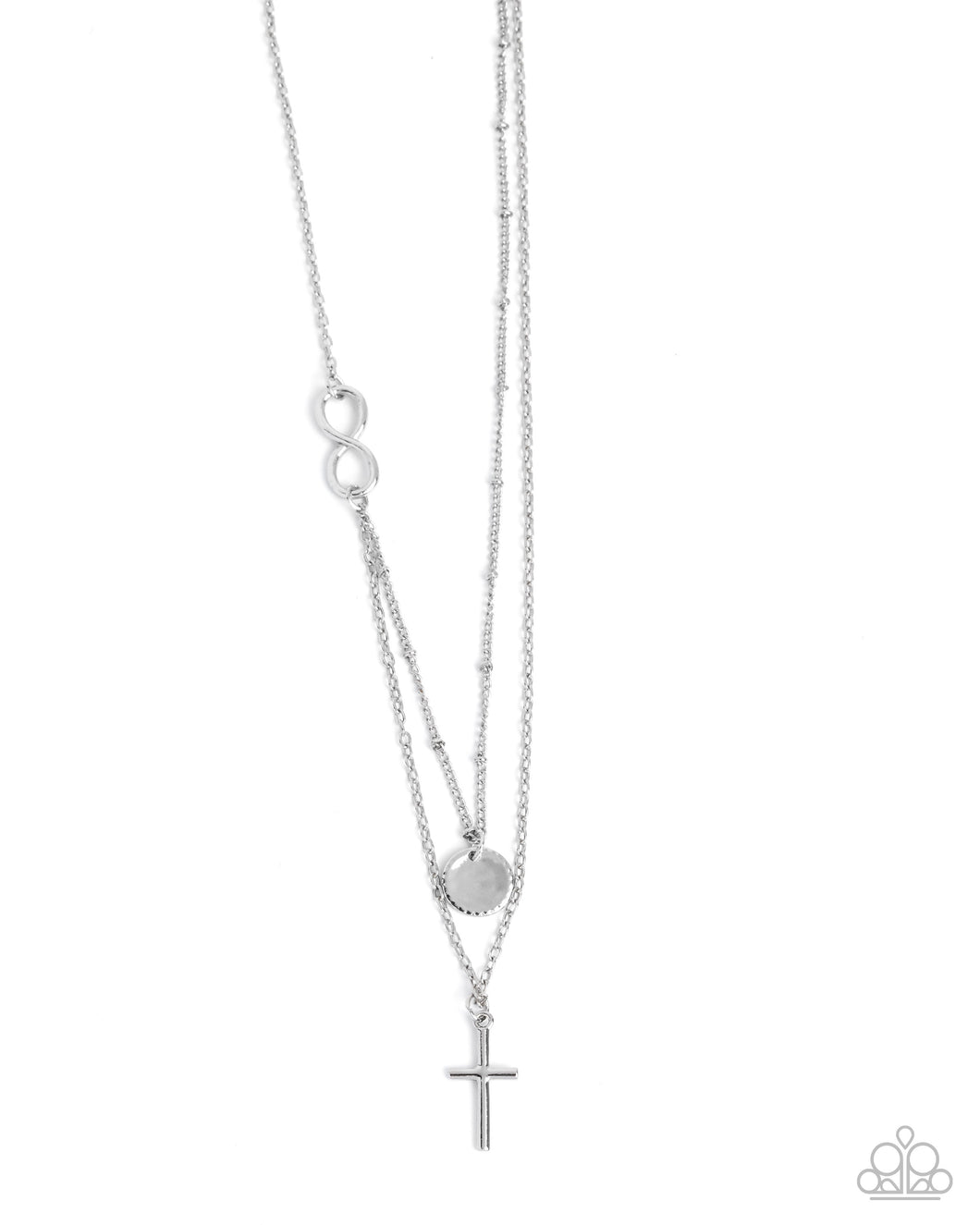 Eternal Embrace - Silver Necklace