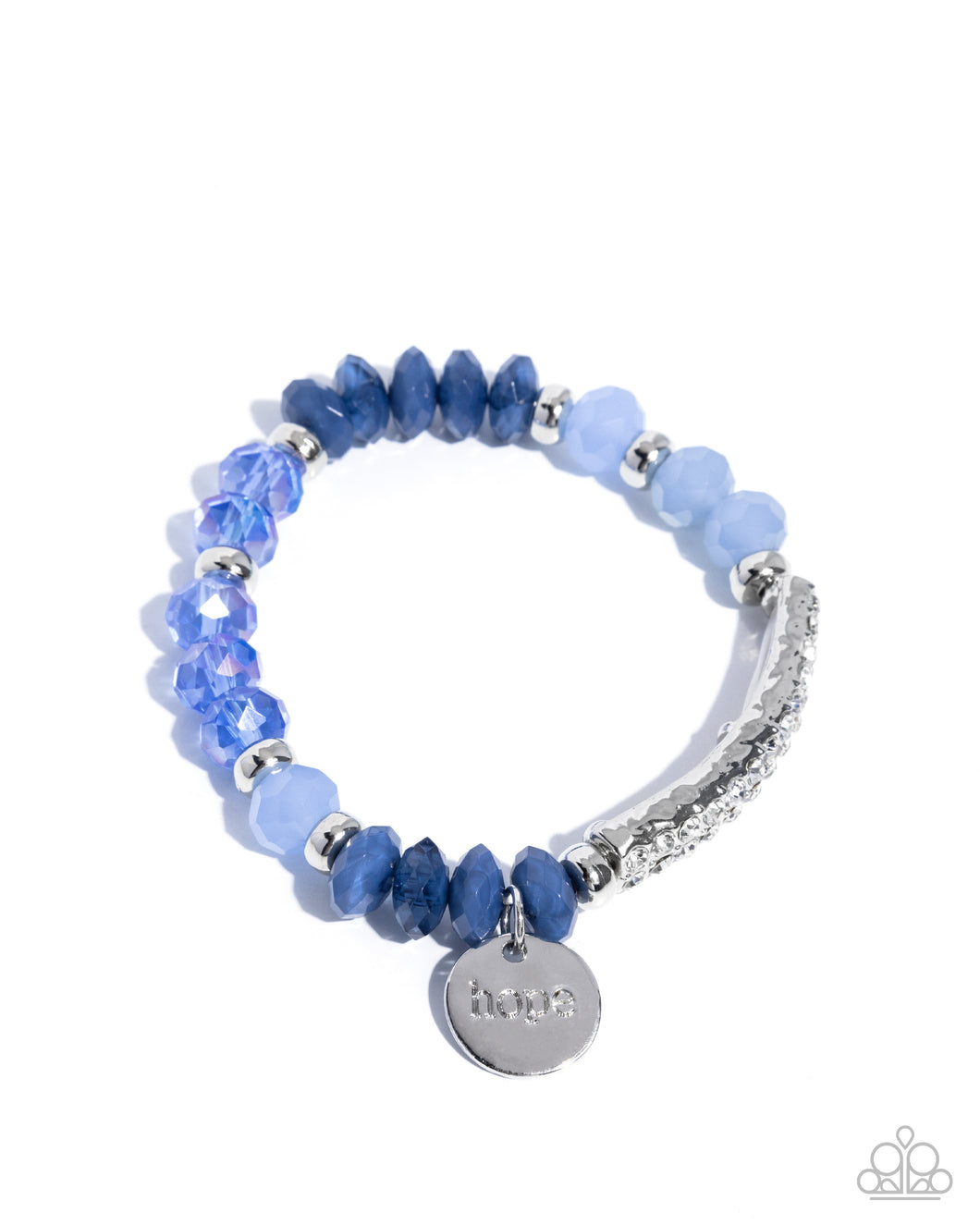 Handcrafted Hope - Blue Bracelet