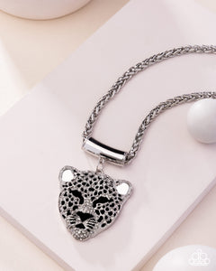 Leopard Luminescence - Black Necklace