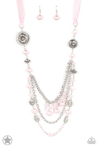 All The Trimmings - Pink Necklace