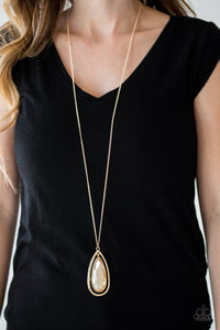 The Royal Coronation - Long Gold Necklace