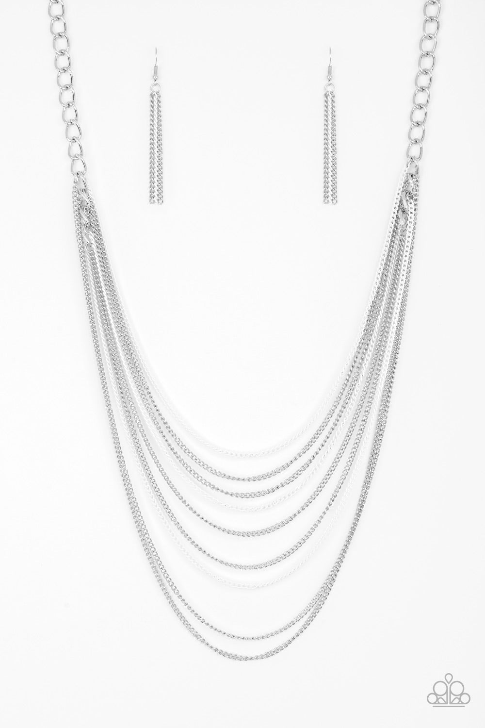 Rebel Rainbow - White Necklace