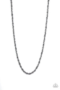 Instant Replay - Black Necklace