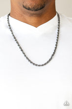 Load image into Gallery viewer, Instant Replay - Black Necklace
