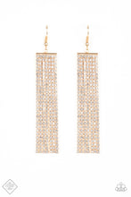Load image into Gallery viewer, Top-Down Shimmer - Gold Earring

