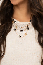 Load image into Gallery viewer, Downtown Reflections - Gold Necklace
