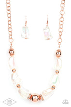 Load image into Gallery viewer, Iridescently Ice Queen - Copper Necklace
