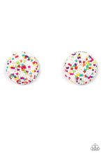 Load image into Gallery viewer, Kaleidoscope Sky - White Earring
