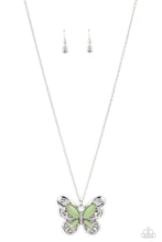 Load image into Gallery viewer, Wings Of Whimsy - Green Necklace
